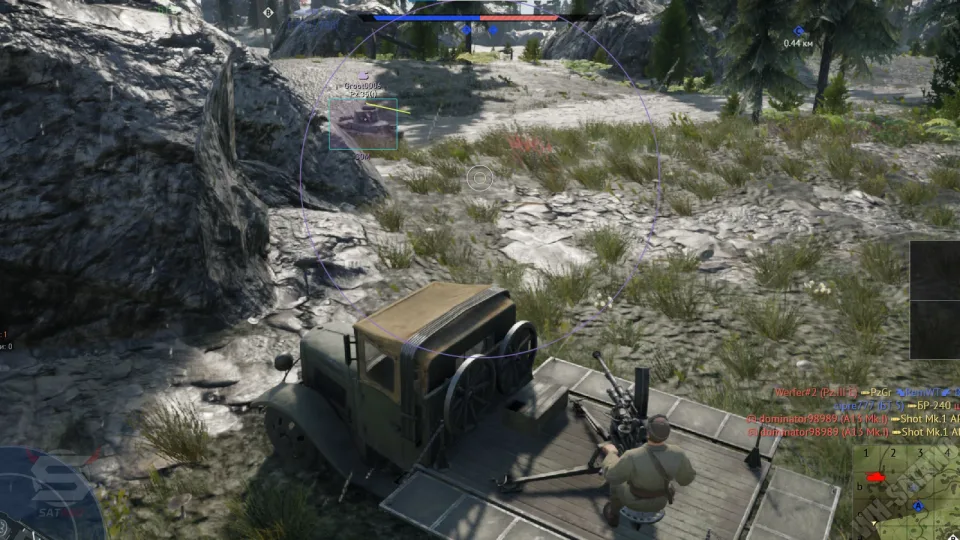 War Thunder hacks cheat menu with aimbot, ballistic prediction, and FOV controls