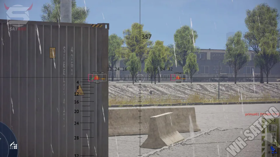 War Thunder hacks gameplay — ground battle combat overview